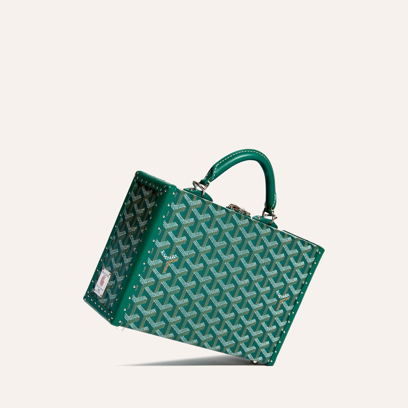 Goyard Grand Hôtel Trunk Bag Green - Image 3